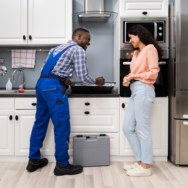 can you provide an estimate for cooktop repair before beginning any work in Hubbard County